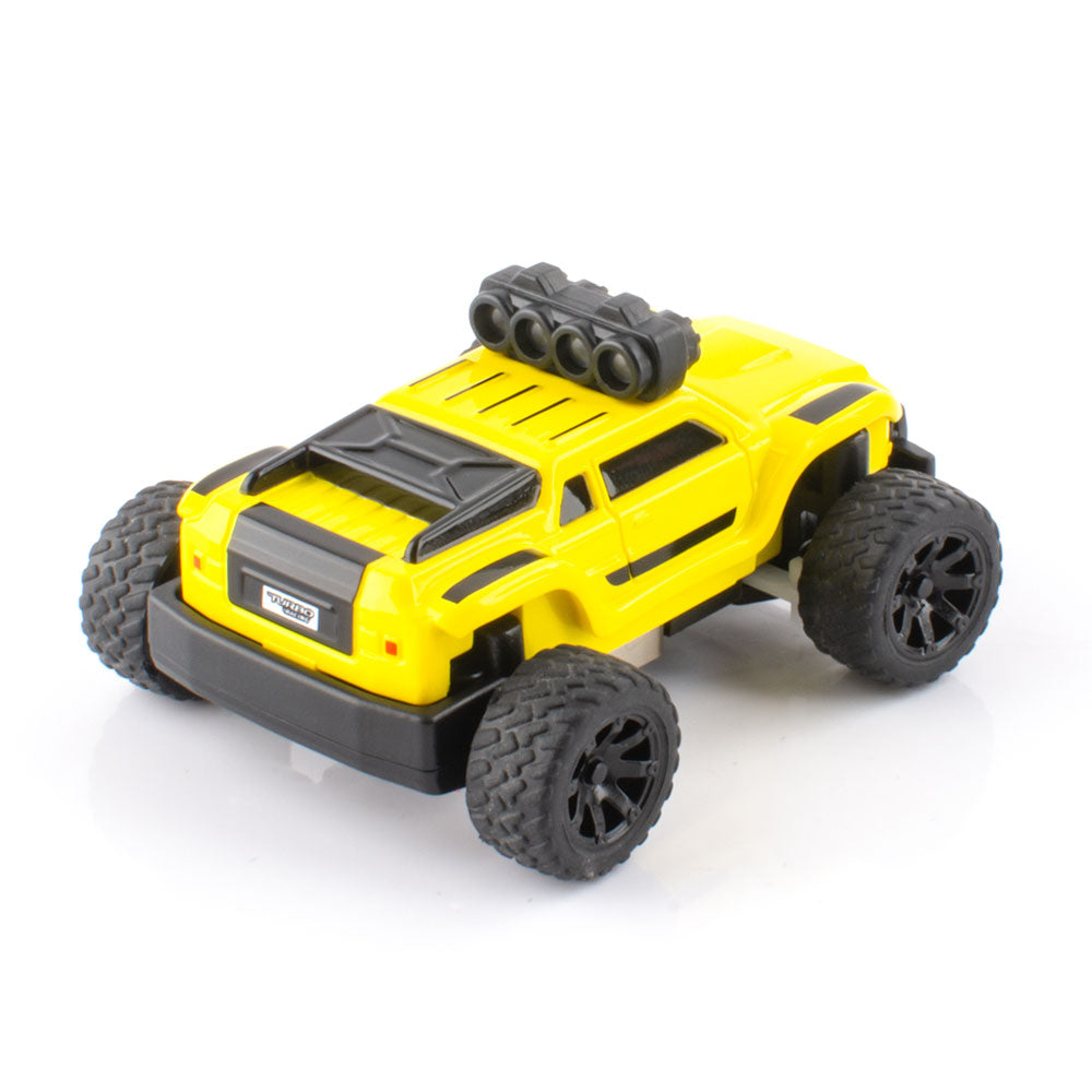 Turbo Racing Baby Monster 1:76 Scale Monster Truck RTR - Yellow - HeliDirect