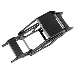 MEUS Racing Carbon LCG Chassis Frame Set Multi-hole Shock Mount for 1/18 TRX4M - HeliDirect