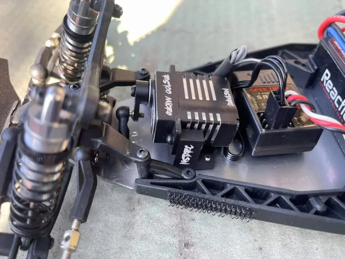 NSDRC CNC Aluminum Mount & Horn For Losi Mini B / T