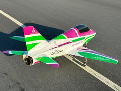 Boomerang Atom - Green / Purple - Boomerang RC Jets