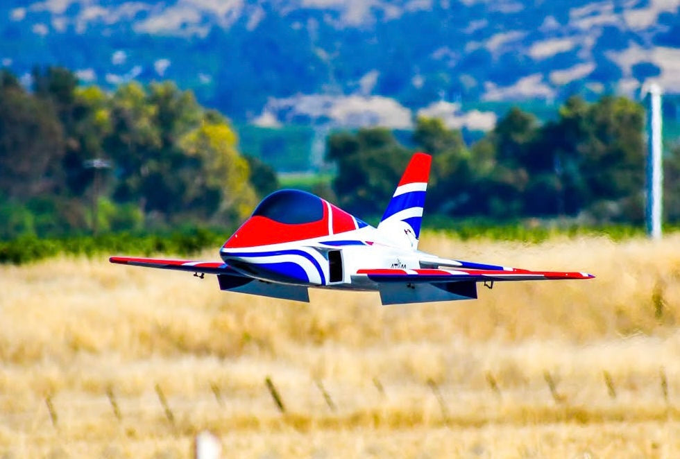 Boomerang ATOM - Red White Blue PNP - Boomerang RC Jets
