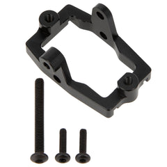 Meus Racing Aluminum Servo Mount Metal Servo Mount for 1/18 TRX4M TRX-4M RC Crawler Upgrade Parts Accessories - BLACK - HeliDirect