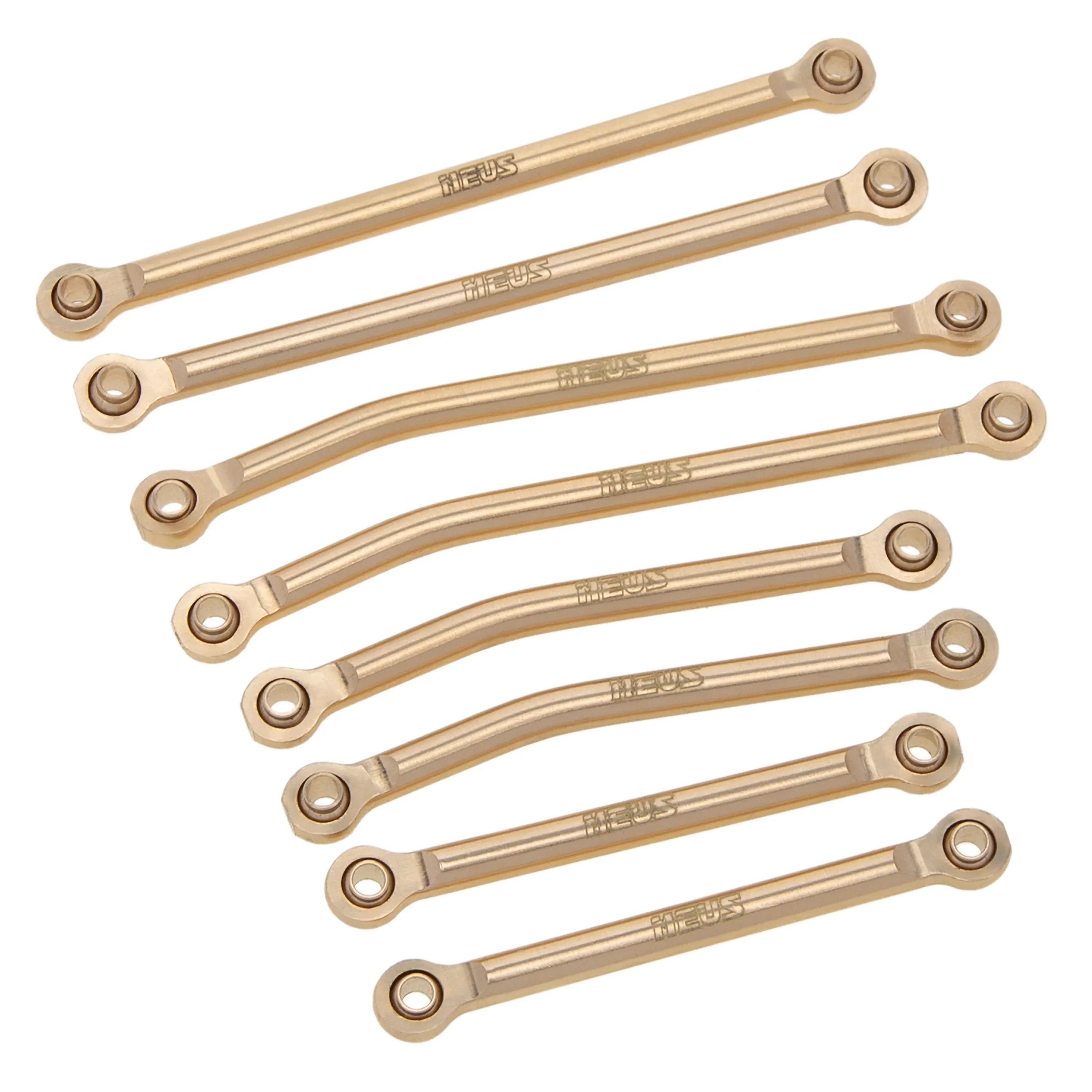 Meus Racing Brass Chassis Link Set High Clearance Links for TRX-4M TRX4M Bronco Defender 1/18 RC Crawler Car Upgrade Parts Accessories - HeliDirect