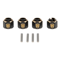 Meus Racing Brass Wheel Hex Hub Extenders Adaptor 6mm(+2mm) for 1/18 RC Crawler Car TRX-4M TRX4M Upgrade Parts - HeliDirect