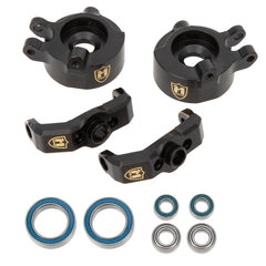 Meus Racing Brass C-hub Caster Block Steering Knuckles Counterweight 52g/set for 1/18 RC Crawler Car TRX-4M TRX4M Upgrade Parts Accessories - HeliDirect