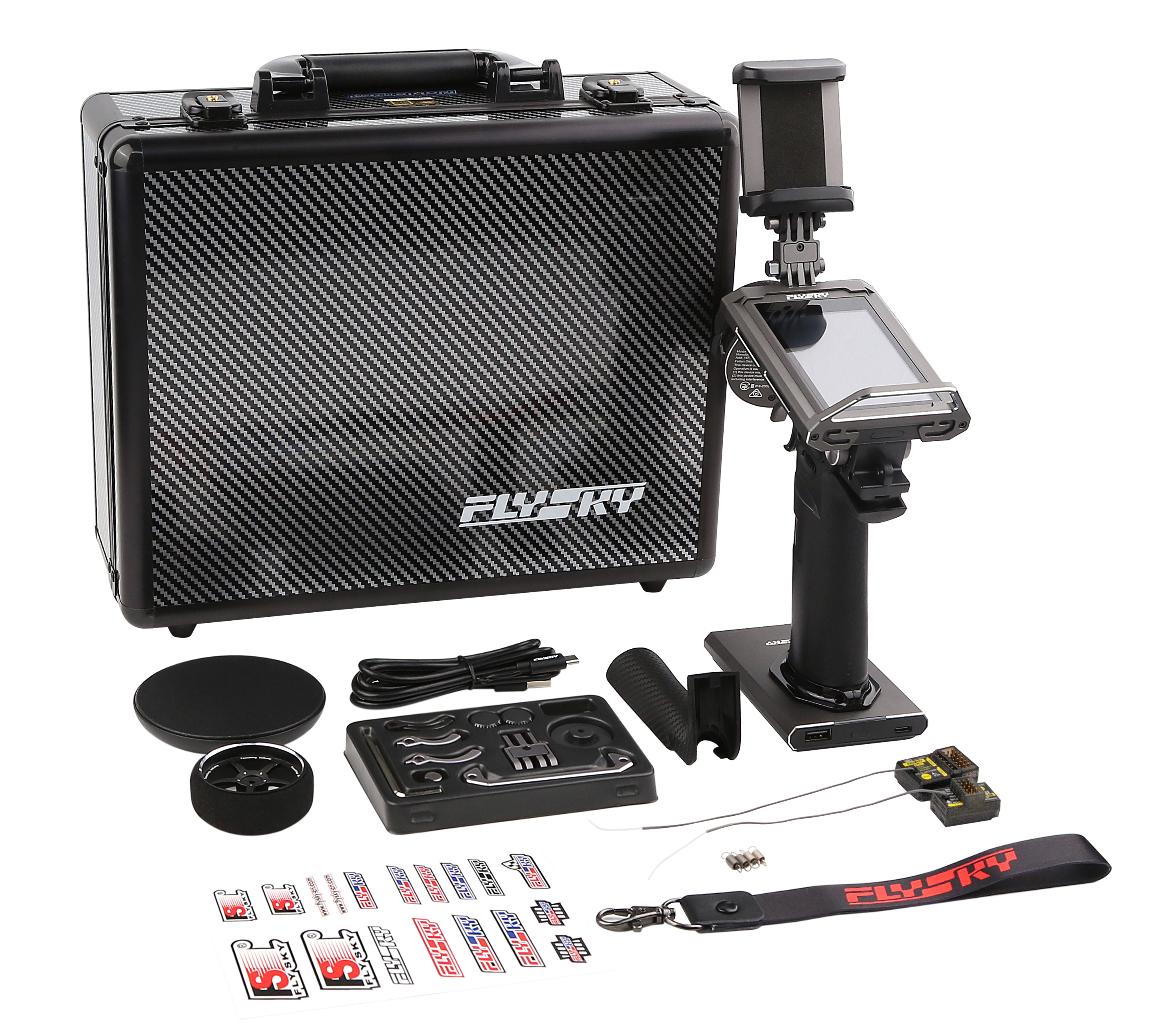 FLYSKY Noble NB4 Pro+ Surface Radio w/ Receiver FGR4B & FGR8B - HeliDirect