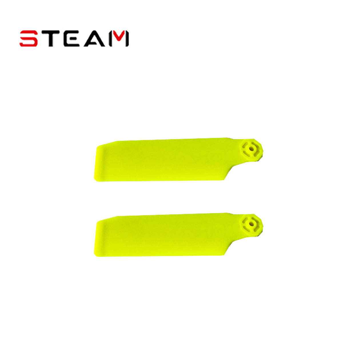 AK420 Plastic Tail Blade/74mm/M2.5/3mm (Yellow)