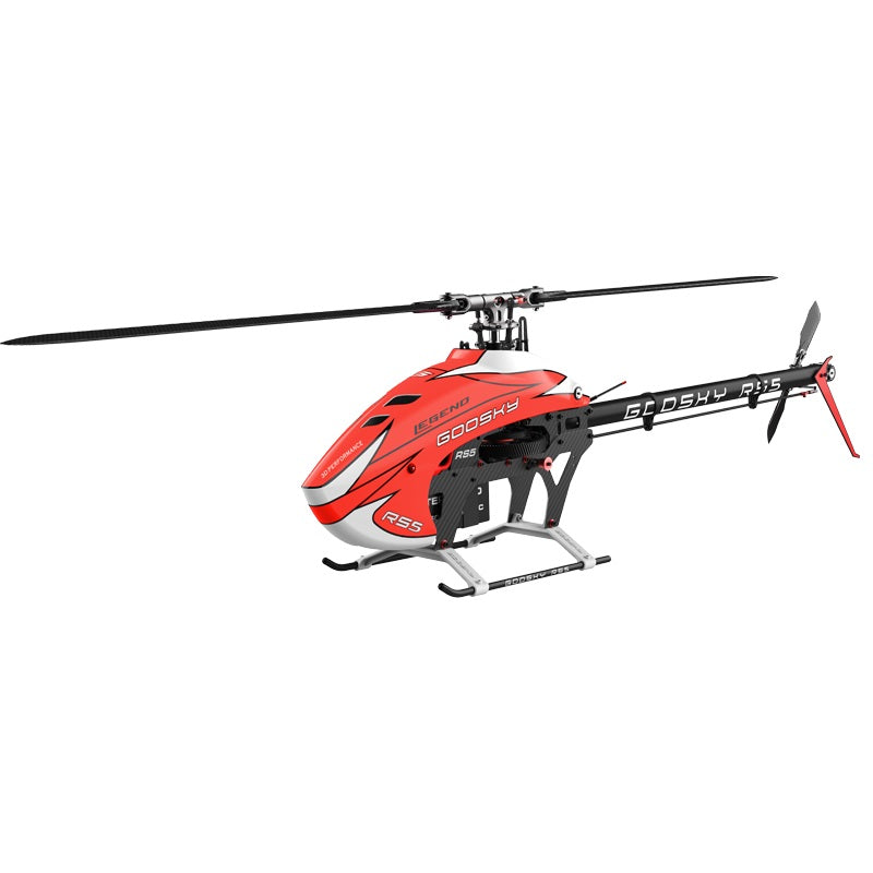 Goosky Legend RS5 Helicopter Kit w/ Blade - Orange (Unassembled)