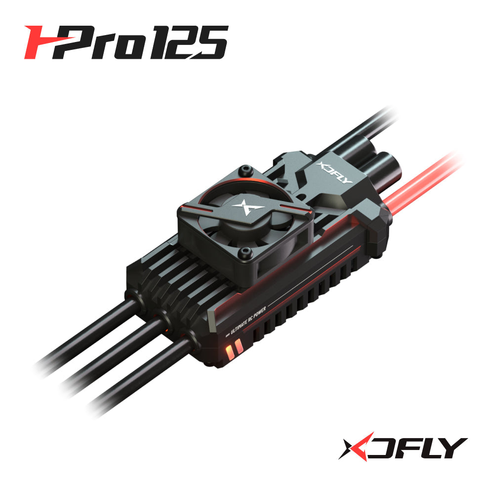 XDFly HPro 125A 3-8S SBEC ESC