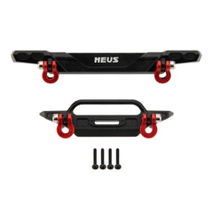 MEUS Racing Aluminum Front Rear Bumper for 1/30 Axial SCX30 Wrangler