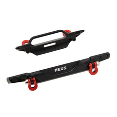 MEUS Racing Aluminum Front Rear Bumper for 1/30 Axial SCX30 Wrangler