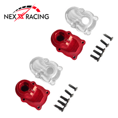 NX-360 Rear Housing Alu 7075 T6 For FMS FCX24 (Max Smasher & Power Wagon) - HeliDirect