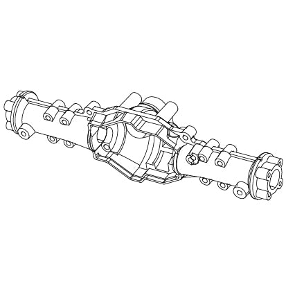 MJX HYPER GO Front Axle Housing For H8P, H8E & H8H