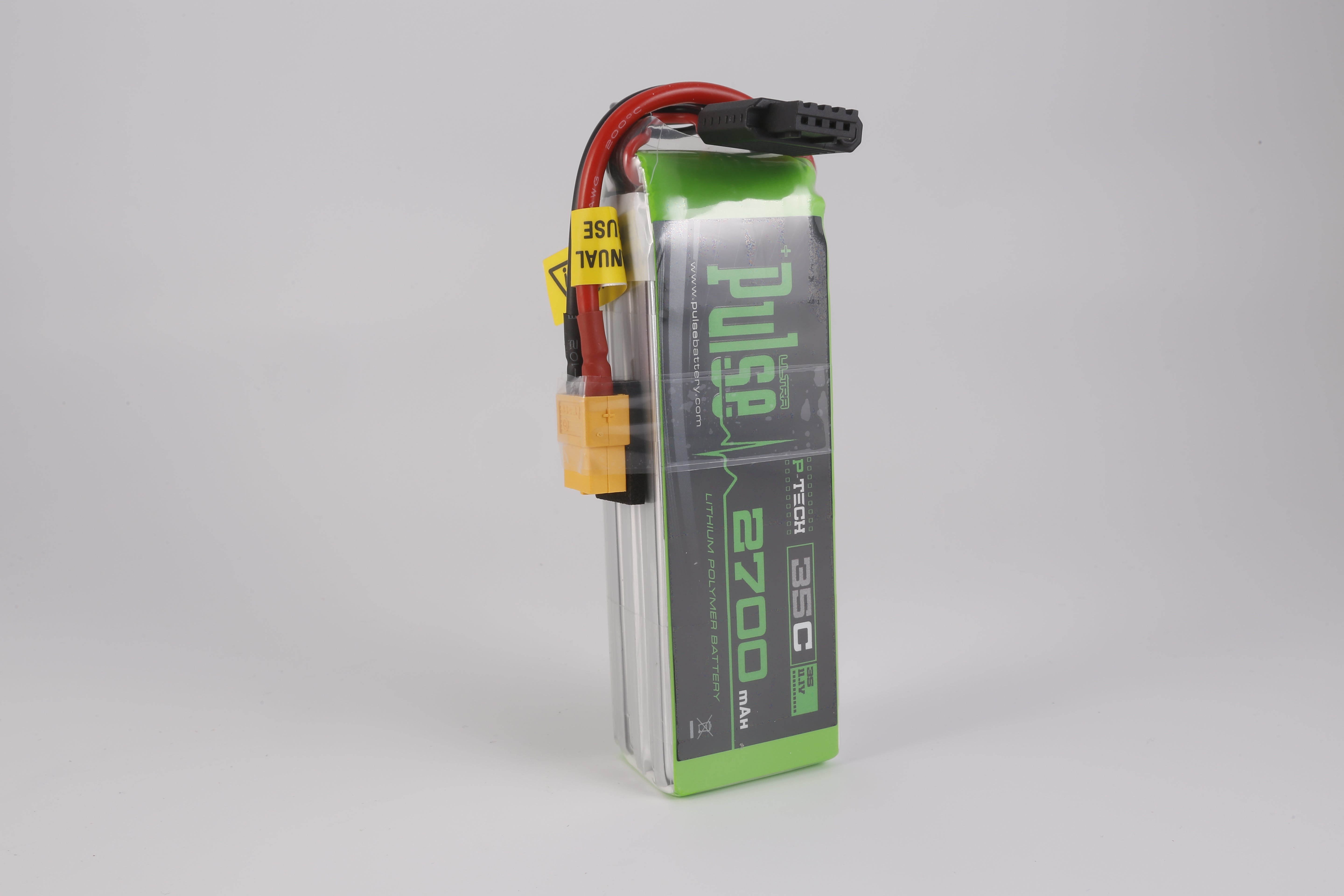 Pulse 2700mah 35C 11.1V 3S P-Tech Lipo Battery - XT60 Connector