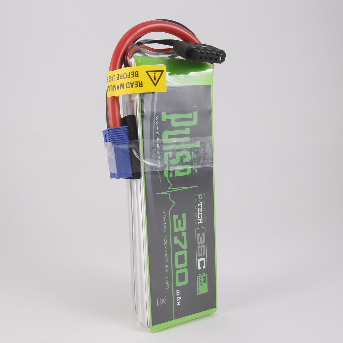 PULSE 3700mAh 35C 11.1V 3S P-Tech LiPo Battery - EC5 Connector