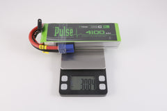 PULSE 4100mah 35C 11.1V 3S P-Tech LiPo Battery - EC5 Connector