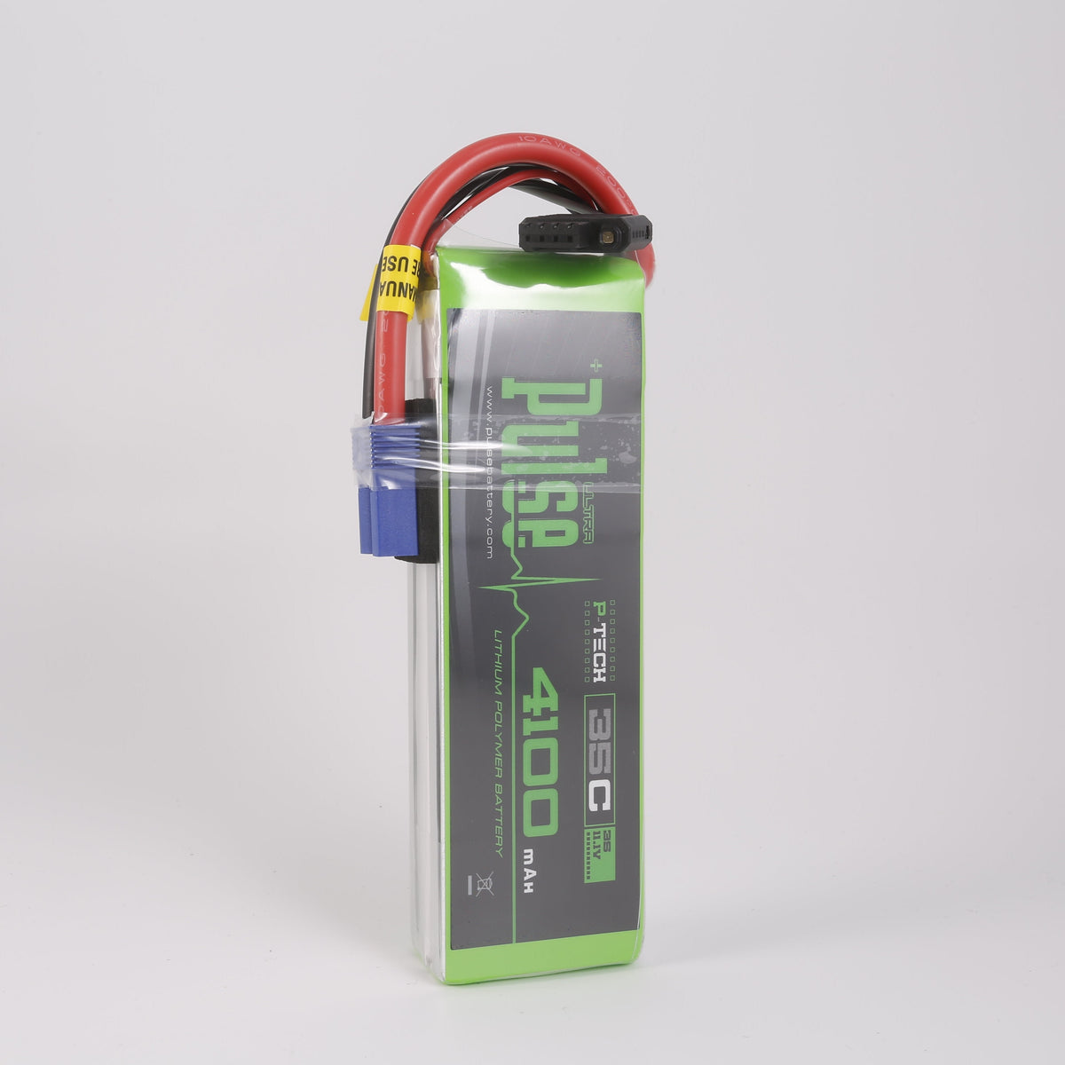 PULSE 4100mah 35C 11.1V 3S P-Tech LiPo Battery - EC5 Connector