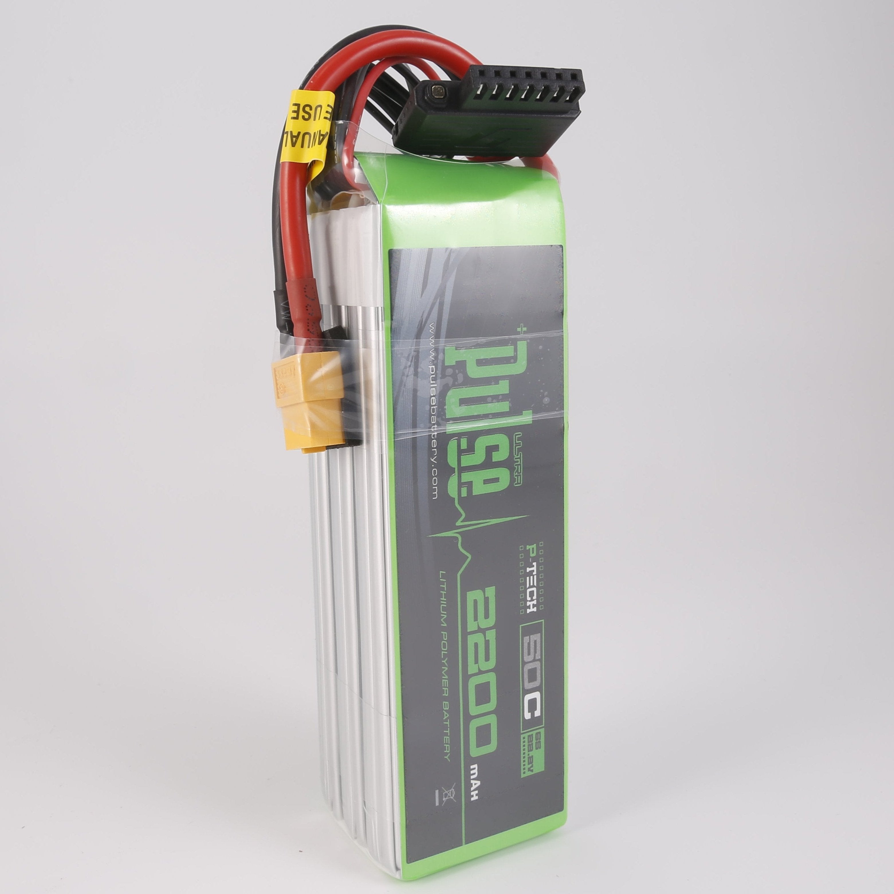 PULSE 2200mah 50C 22.2V 6S P-Tech LiPo Battery - XT60 Connector