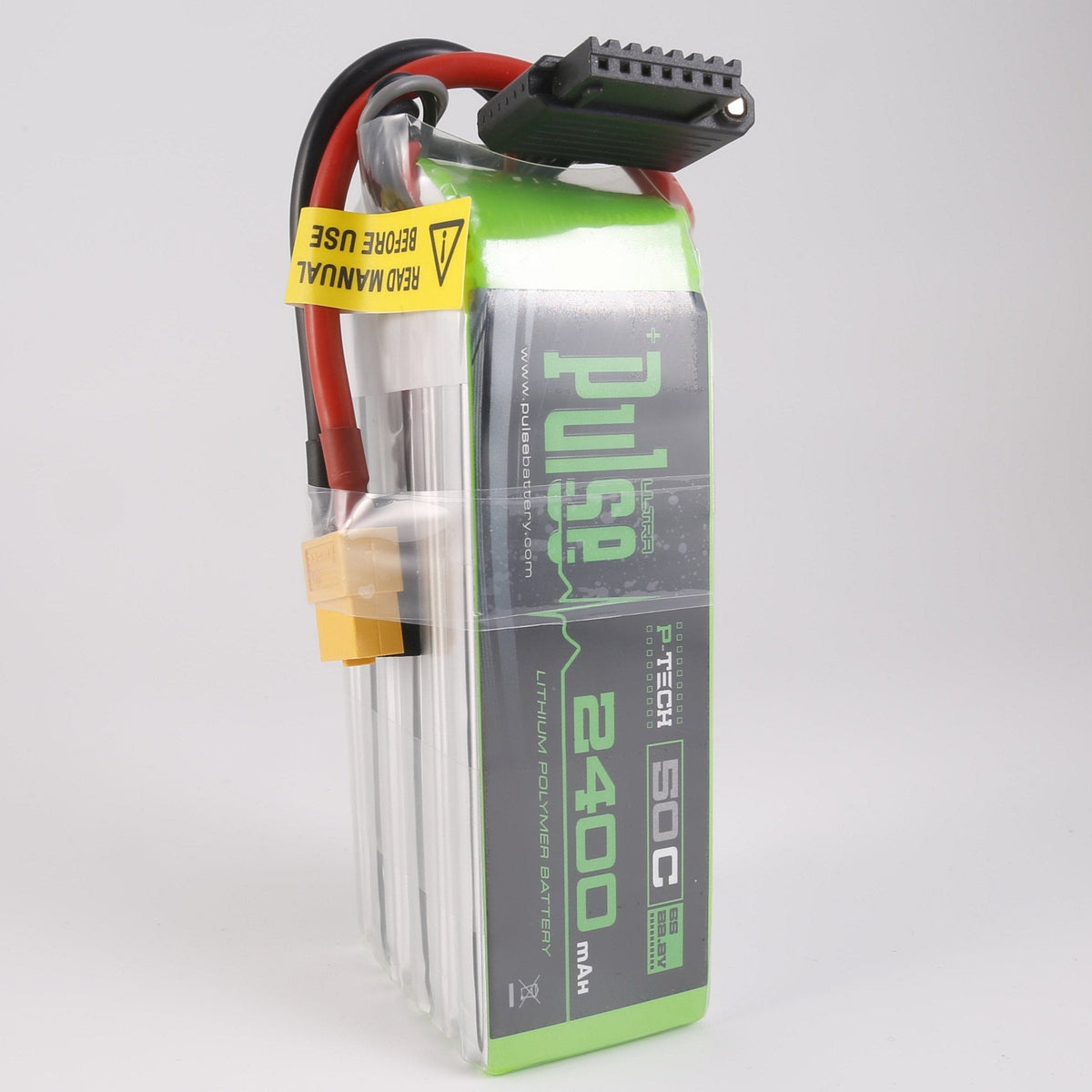 PULSE 2400mah 50C 22.2V 6S P-Tech LiPo Battery - XT60 Connector