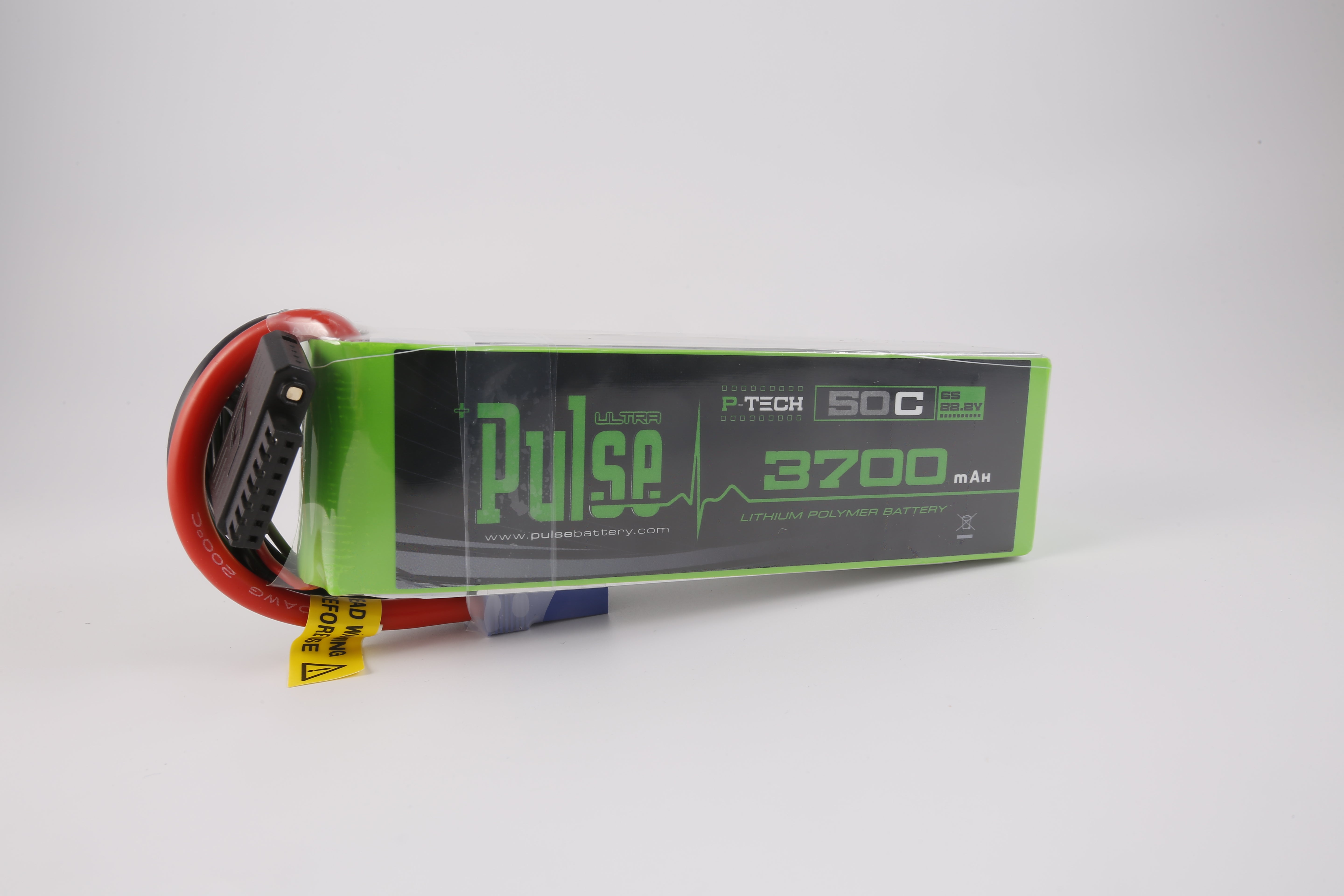 PULSE 3700mAh 50C 22.2V 6S P-Tech LiPo Battery - EC5 Connector