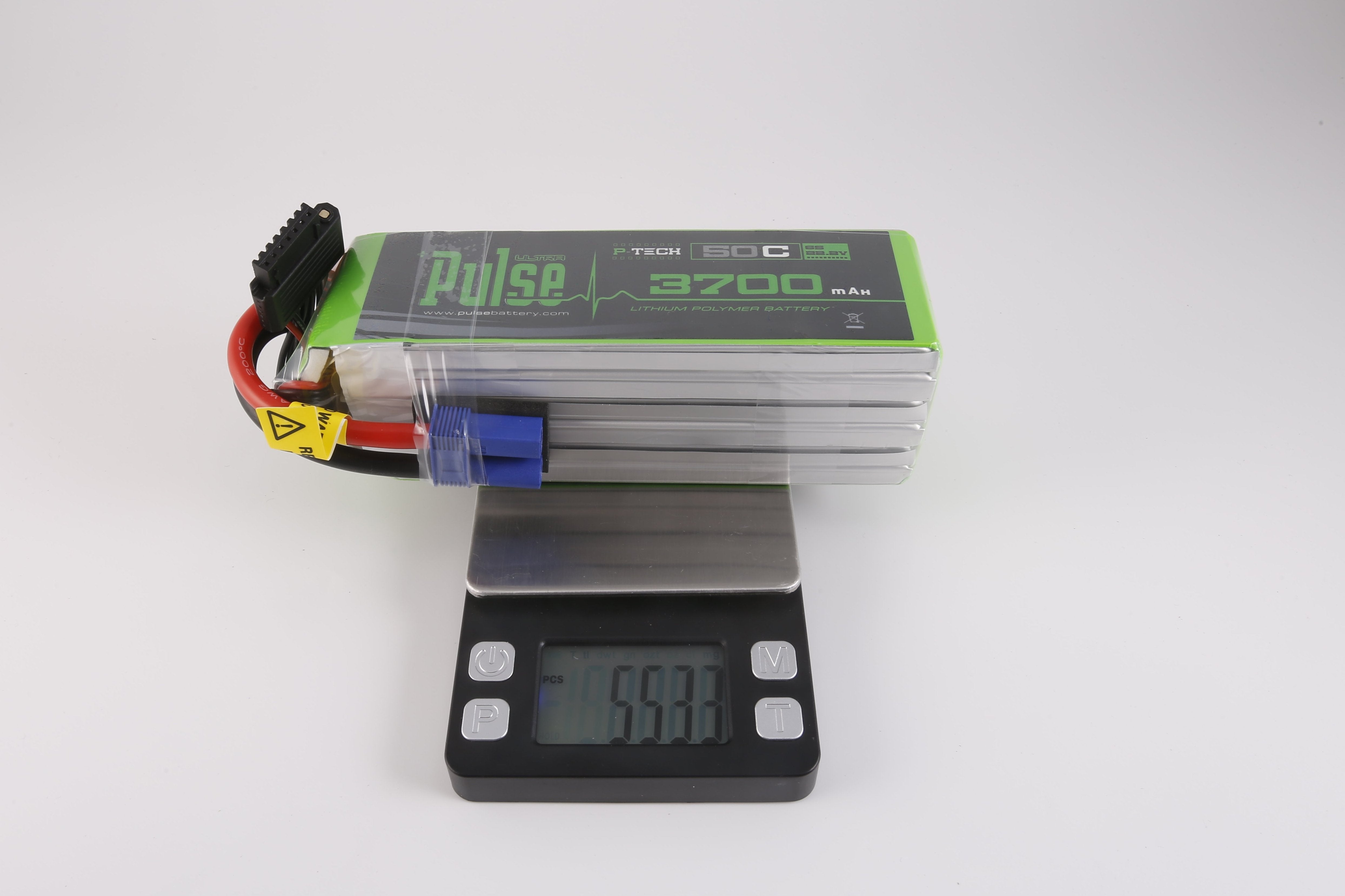 PULSE 3700mAh 50C 22.2V 6S P-Tech LiPo Battery - EC5 Connector