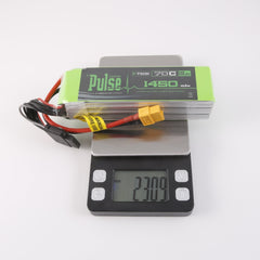 Pulse 1450mAh 70C 6S P-Tech LiPo Battery - XT60 Connector