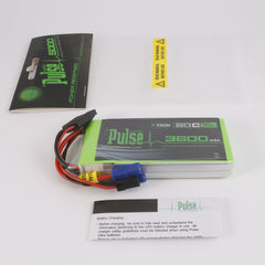 PULSE 2S 3600mAh 20C 7.4V RX P-Tech Lipo Battery