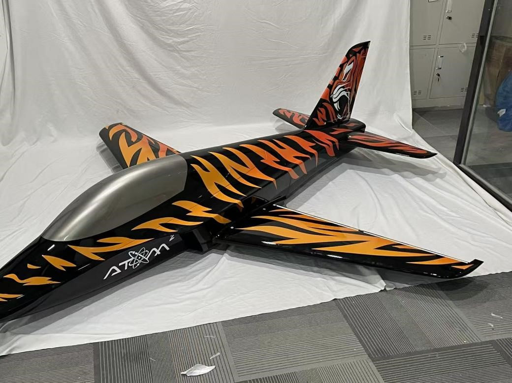 Boomerang ATOM Squared Tiger Scheme PNP - Boomerang RC Jets