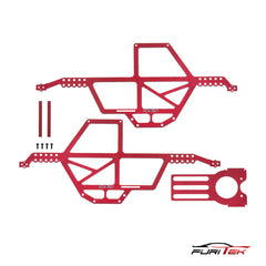 FURITEK RAMPART FRAME KIT FOR TRX4MT RED VERSION