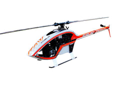 SAB Goblin RAW 700 Nitro Kit - White/Orange - With Main And Tail Blades - HeliDirect