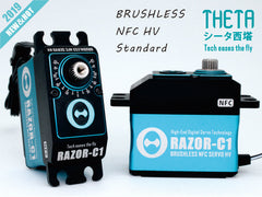 THETA RAZOR-C1 NFC HV Standard Brushless Servo - HeliDirect