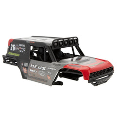 MEUS Racing MB18 Body & Chassis Frame Kit for TRX4M Defender Bronco K10 F150 High Trail - RED