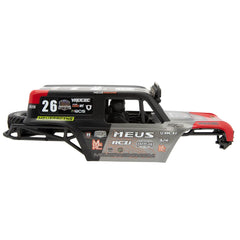 MEUS Racing MB18 Body & Chassis Frame Kit for TRX4M Defender Bronco K10 F150 High Trail - RED