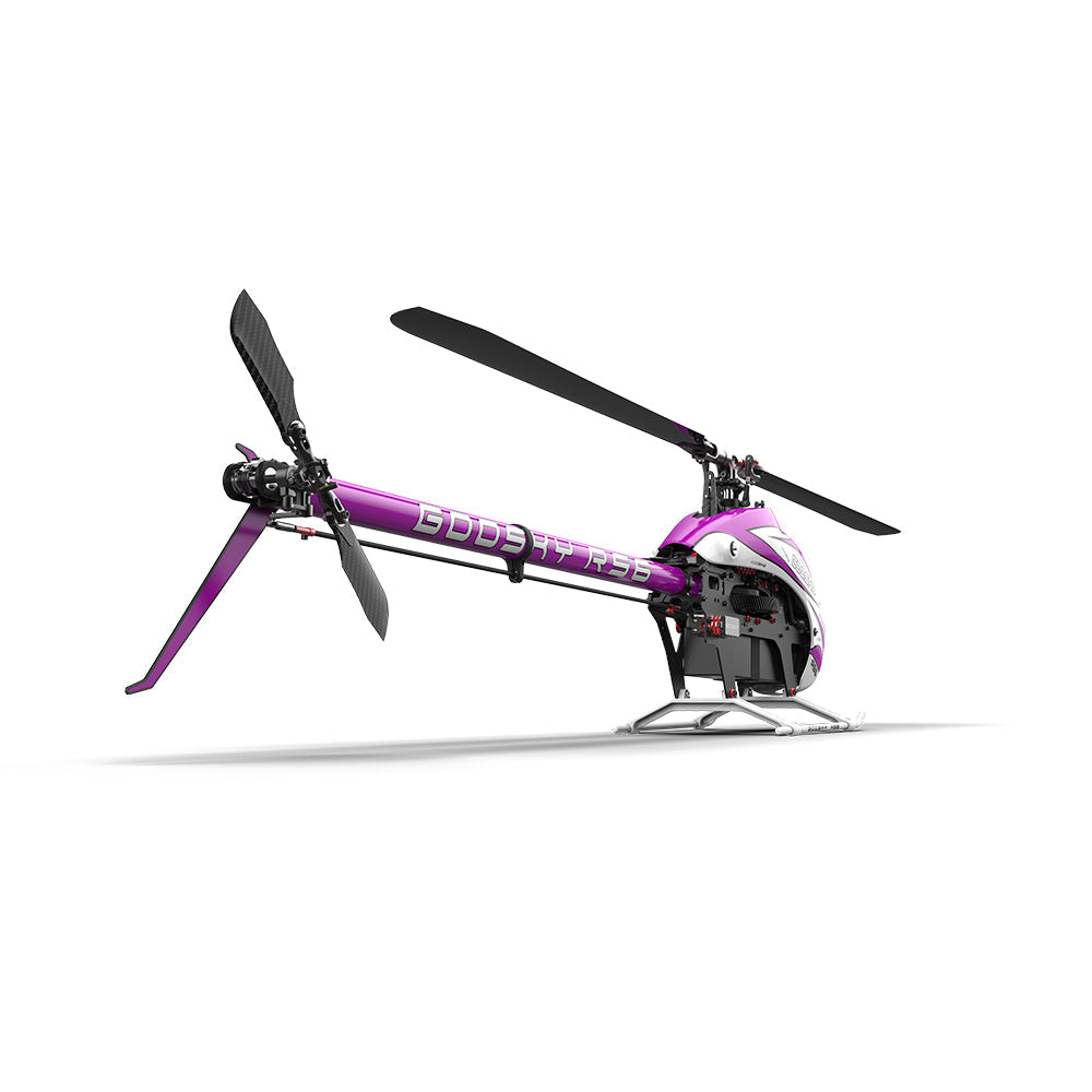 Goosky Legend RS6 Helicopter Kit w/o Blades - Purple (Unassembled)