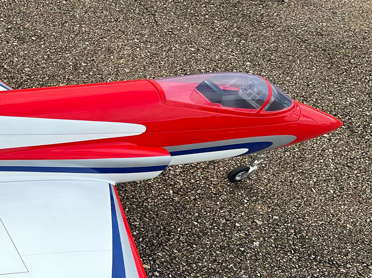 Boomerang Composite Ranger Sport Jet - Red/White - Boomerang RC Jets