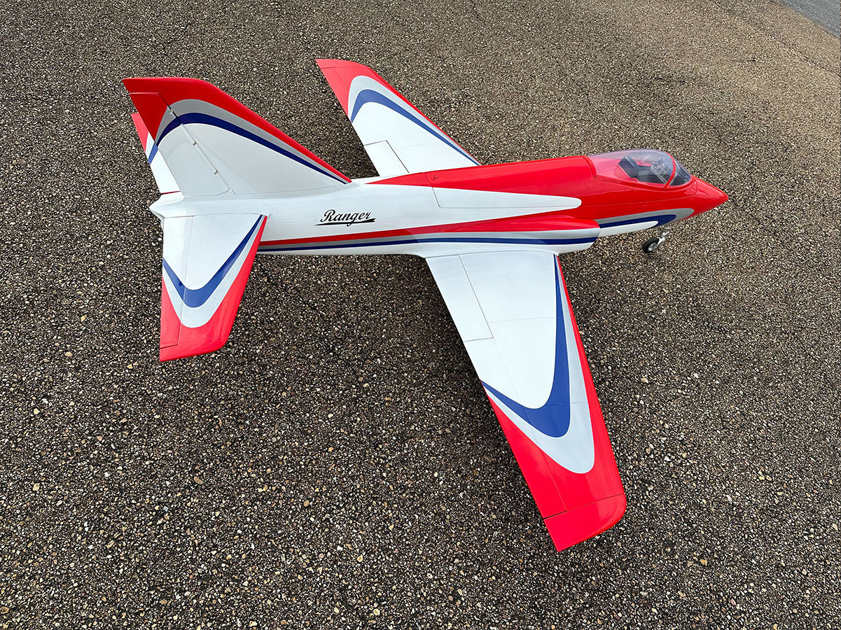 Boomerang Composite Ranger Sport Jet - Red/White - Boomerang RC Jets