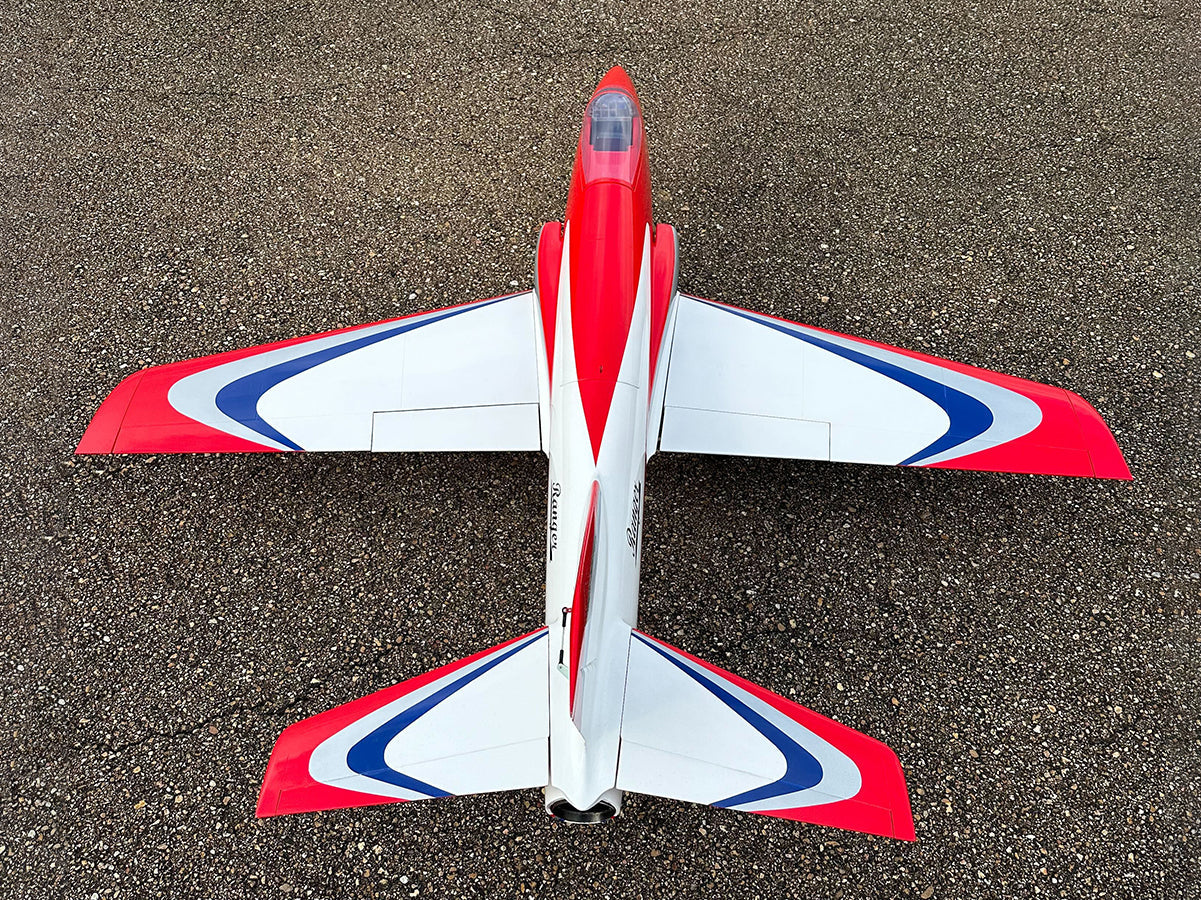 Boomerang Composite Ranger Sport Jet - Red/White - Boomerang RC Jets