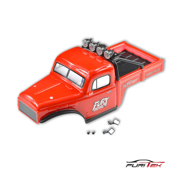 FURITEK RED FURY WAGON BODY FOR FURITEK FX118 - HeliDirect