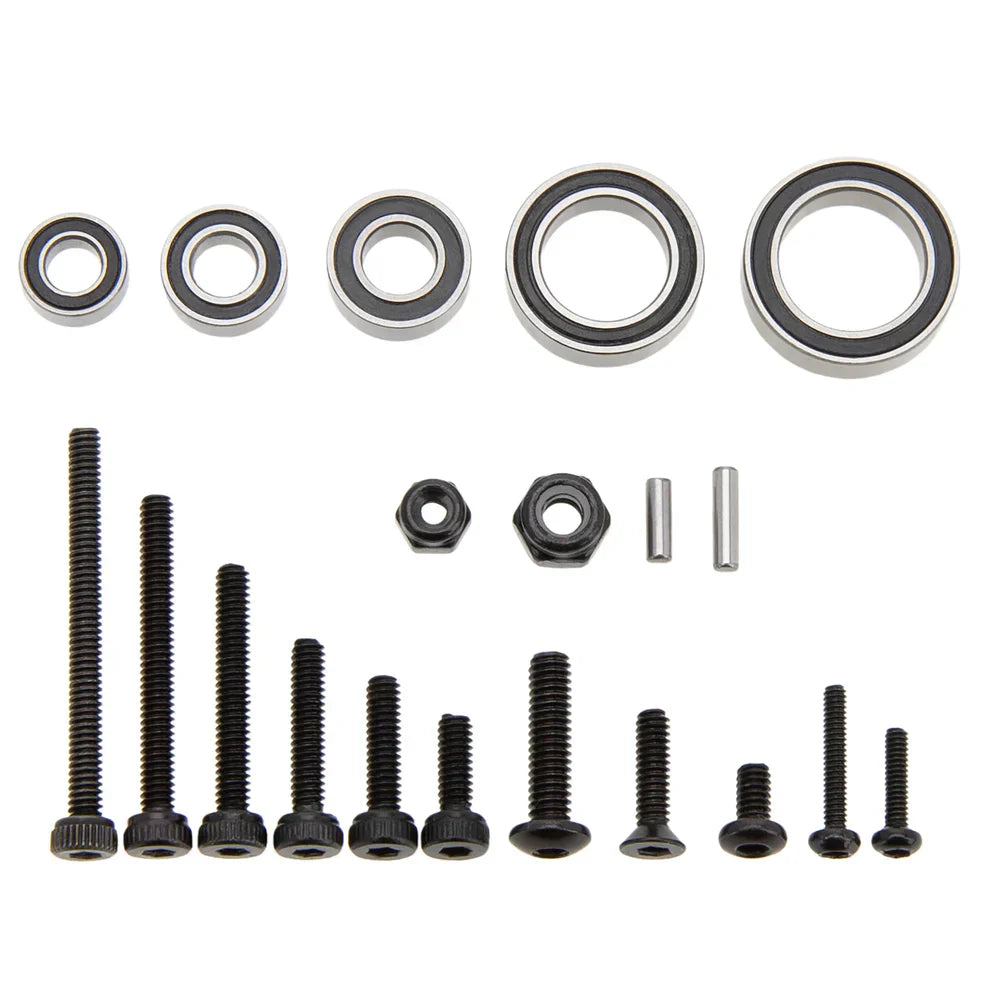 MEUS Racing Bushings Bearings Screws 236pcs Kit for Redcat Ascent-18 1/18 RC Crawler Upgrade Parts