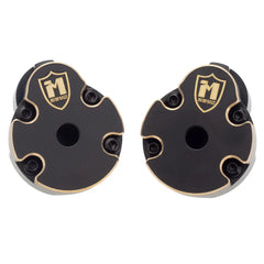 MEUS Racing Ascent 18 Brass Rear Axle Weights Cover for Redcat Ascent-18 1/18 RC Crawler Upgrades Parts