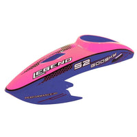 Goosky S2 Canopy - Pink/Blue (with metal parts included) - HeliDirect