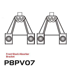 MJX HYPER GO Front Shock Tower For H8P, H8E & H8H
