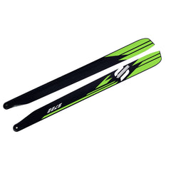 SAB Main Blades S722 Green - HeliDirect