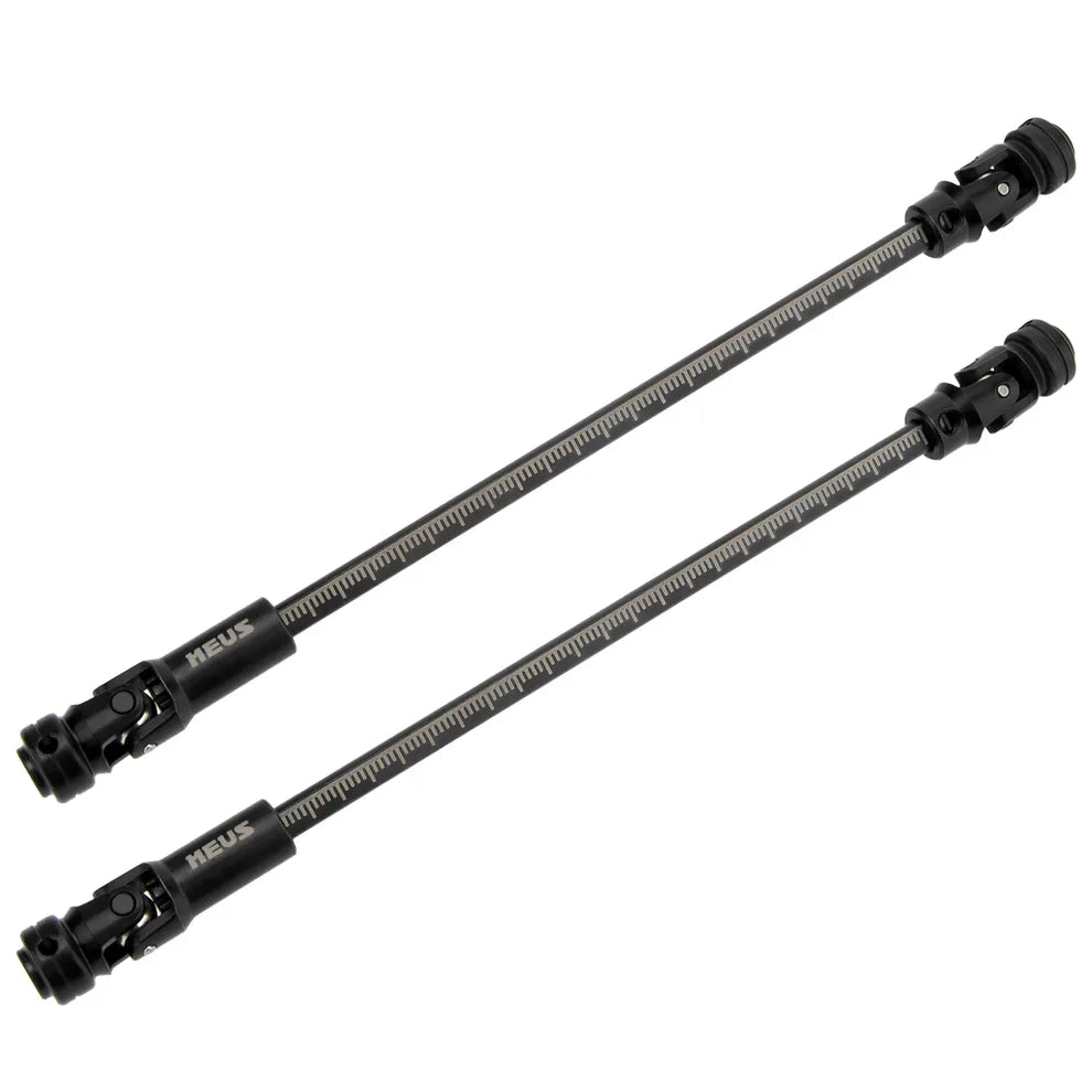 MEUS Racing SCX10 Cuttable Drive shafts 62-180MM for 1/10 SCX10/Tamiya CCO1/Redcat Gen8