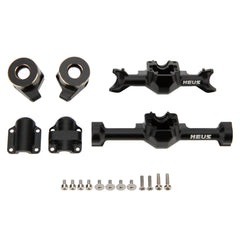 MEUS Racing SCX30 Axle Housing with Diff Covers and Steering Knuckles for Axial SCX30