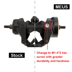 MEUS Racing SCX30 Brass Steering Knuckles for Axial SCX30