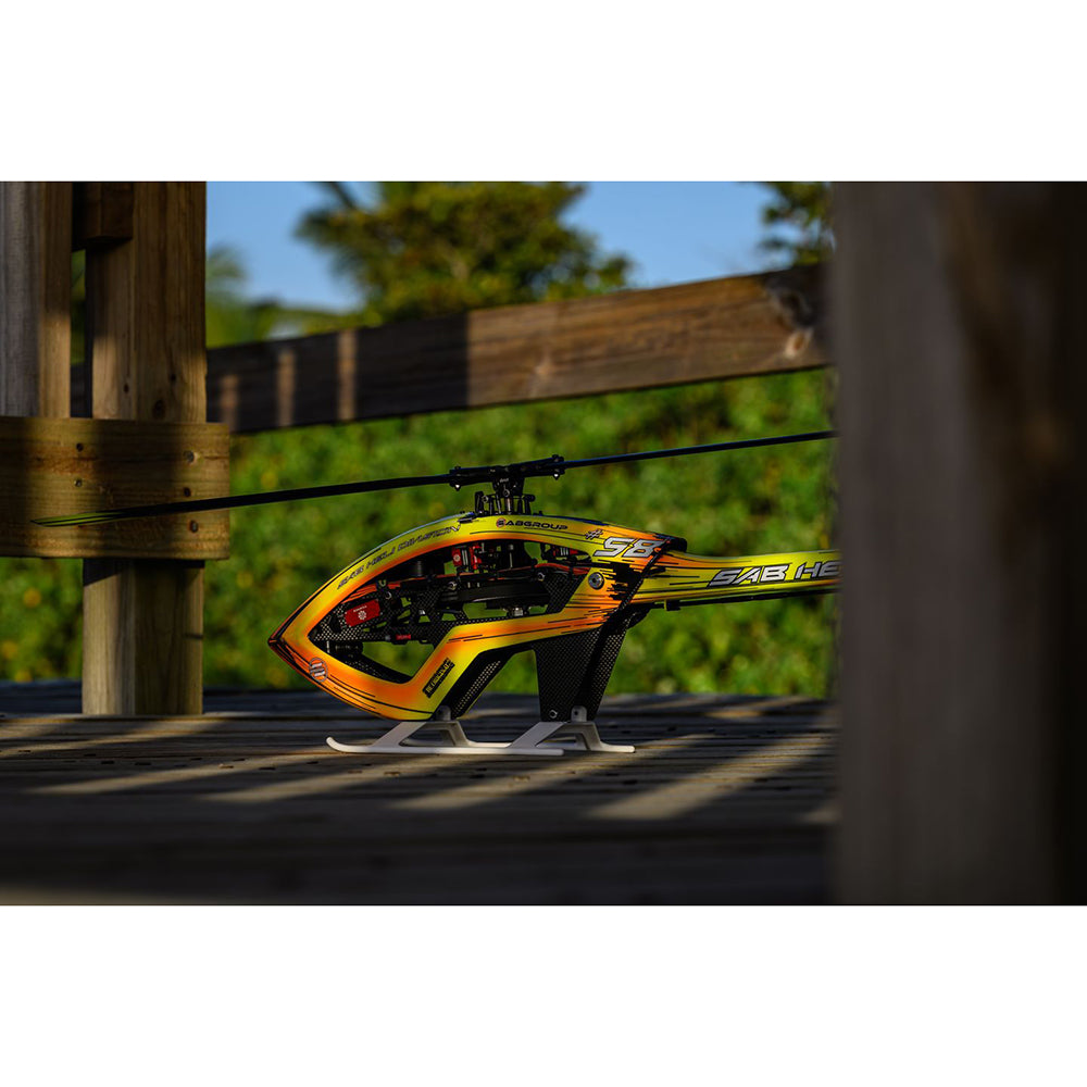 SAB ILGoblin PRO 420 Helicopter Kit - With Main & Tail Blades - Yellow