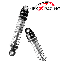 Nexx Racing Oil Shock (4pcs) for 1/18 TRX-4M - BLACK - HeliDirect