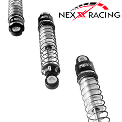 Nexx Racing Oil Shock (4pcs) for 1/18 TRX-4M - BLACK - HeliDirect