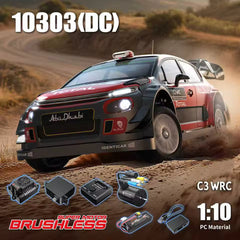 MJX Hyper GO WRC C3 10303 4WD Brushless RC Rally Racing 1/10